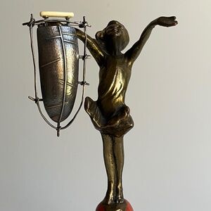 Carolyn Morris Bach Sterling Silver 14K gold brooch pin